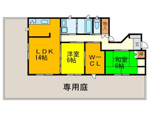 MAYUMIハウス422号館泉の物件間取画像